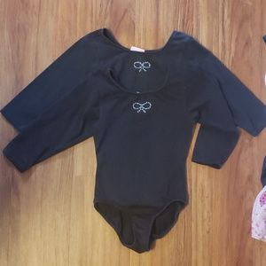 4 Girls dance leotards